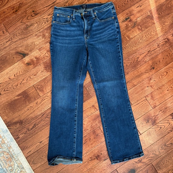 J. Crew Dark Blue bootcut 10/30 women’s Jeans - Picture 1 of 2